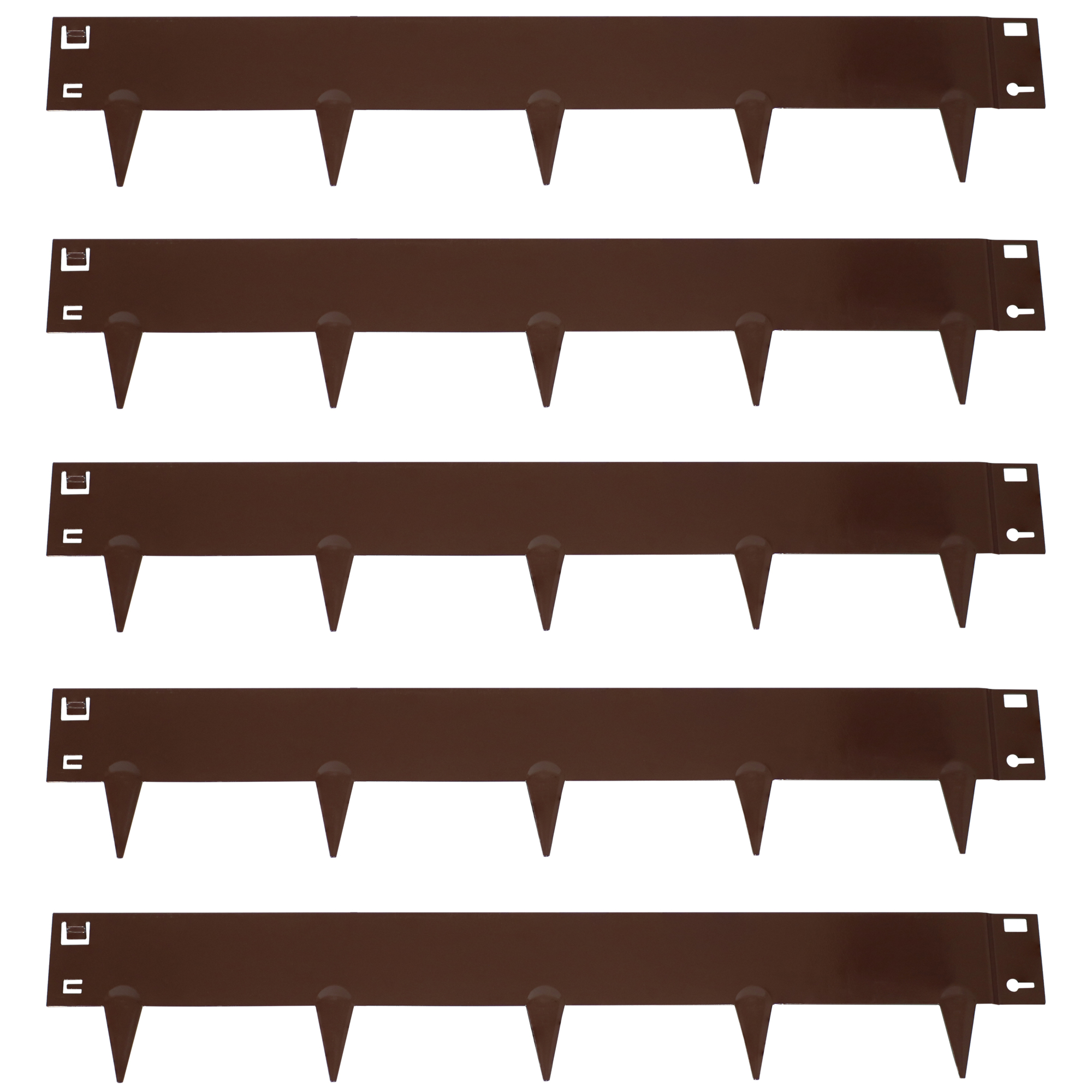 Sunnydaze Decor, Landscape Edging Border 42in. Brown, Model# HBM-680